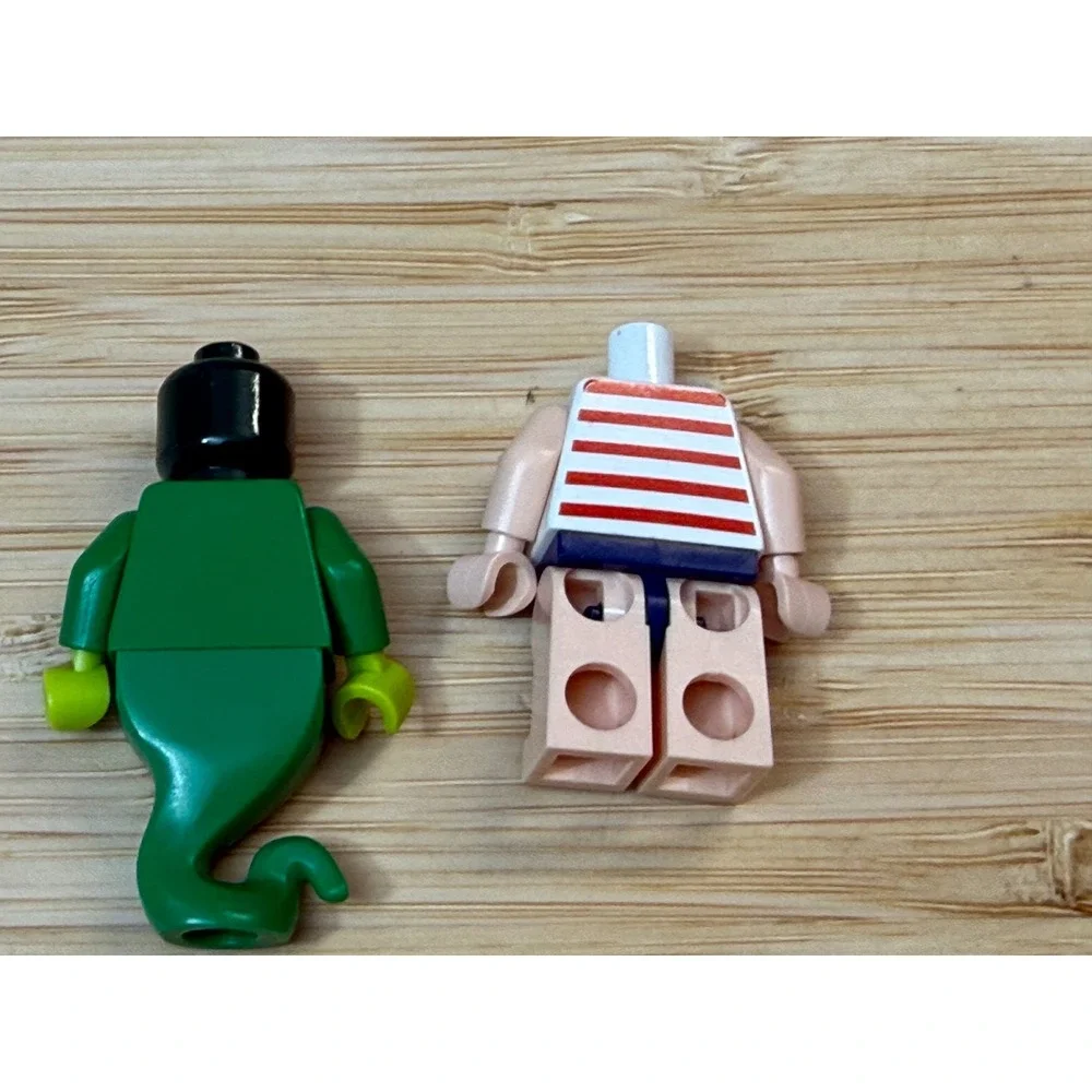 LEGO SpongeBob Flying Dutchman Minifigure bob020 & Headless Pirate bob013 Parts